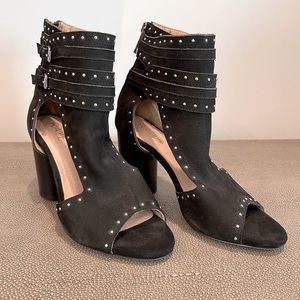 RAYE Open Toe Booties